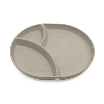 Sebra MUMS - Rumindelad Tallrik - Jetty Beige 