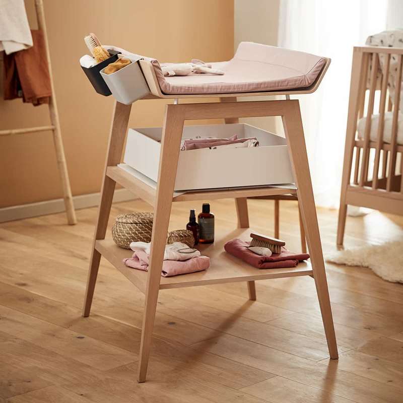Leander Pusselgynneöverdrag till Leander Linea™ Skötbord - Cappuccino 