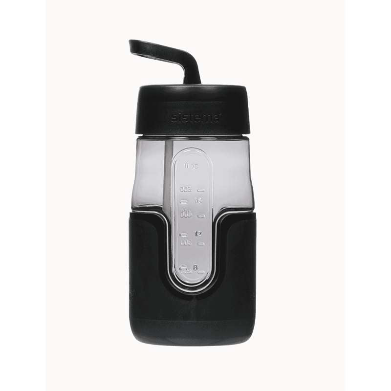 Sistema Flip Sipper Flaska Drickflaska - 700ml - Svart 