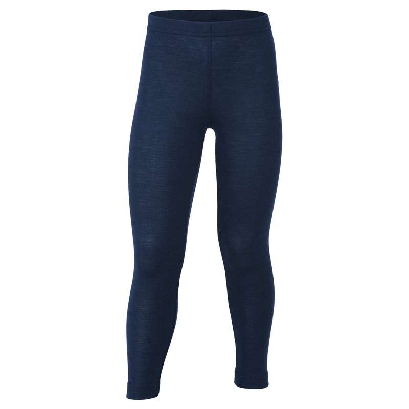 Engel Natur Byxor/Leggings - Ull/Silke - Marin 