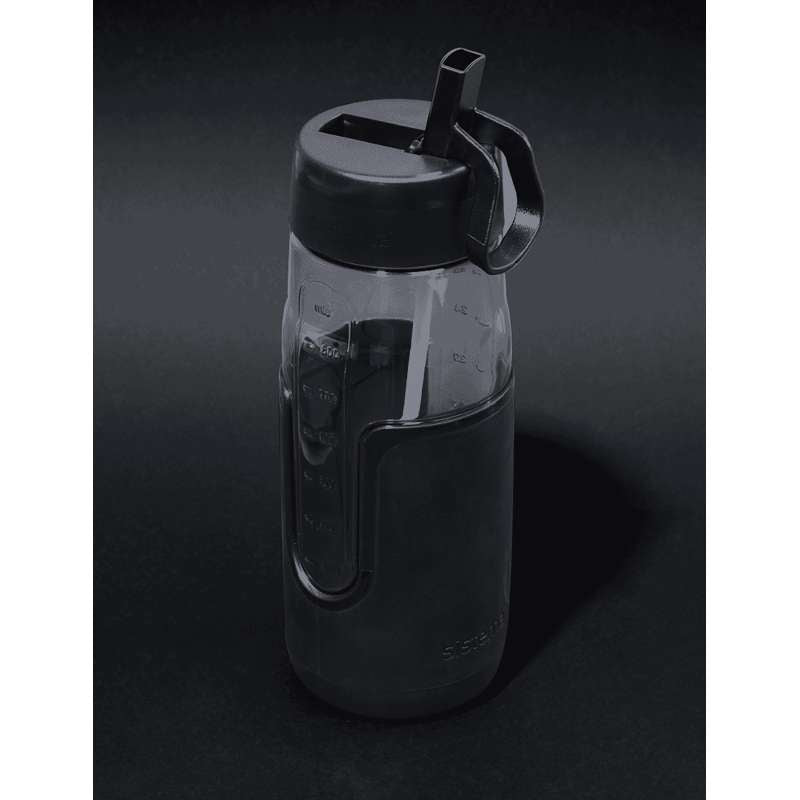 Sistema Flip Sipper Flaska Drikkedunk - 1L - Svart 