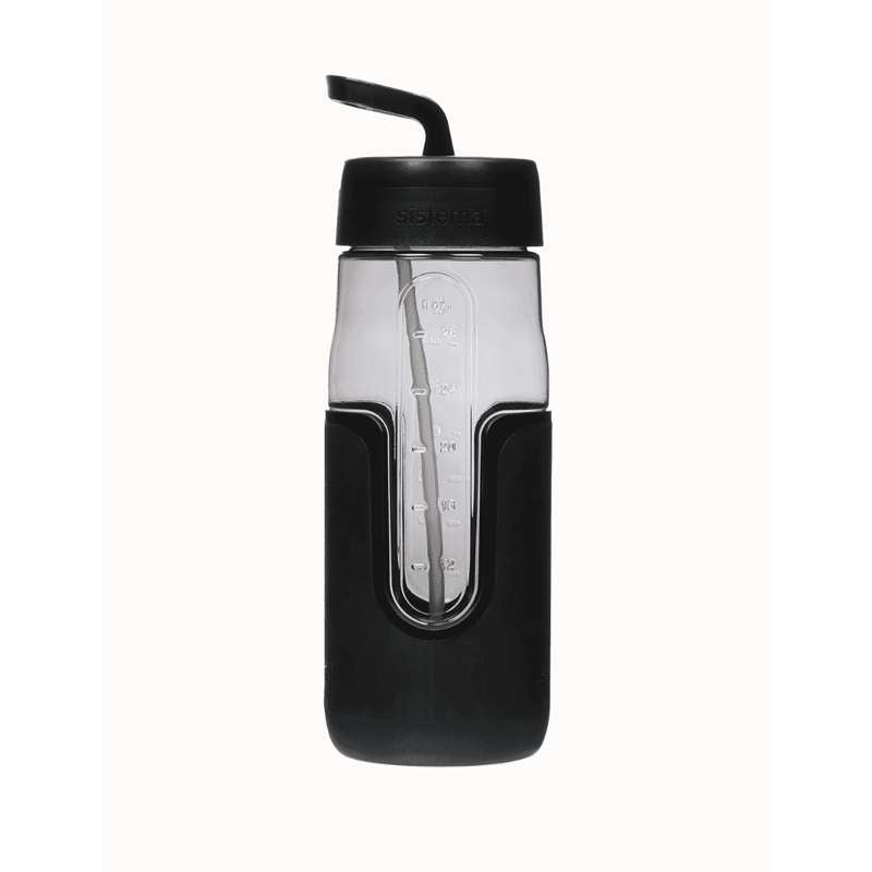 Sistema Flip Sipper Flaska Drikkedunk - 1L - Svart 