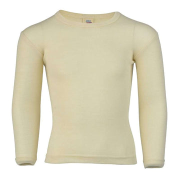 Engel Natur Blus - Ekologisk Ull/Silke - Naturlig 