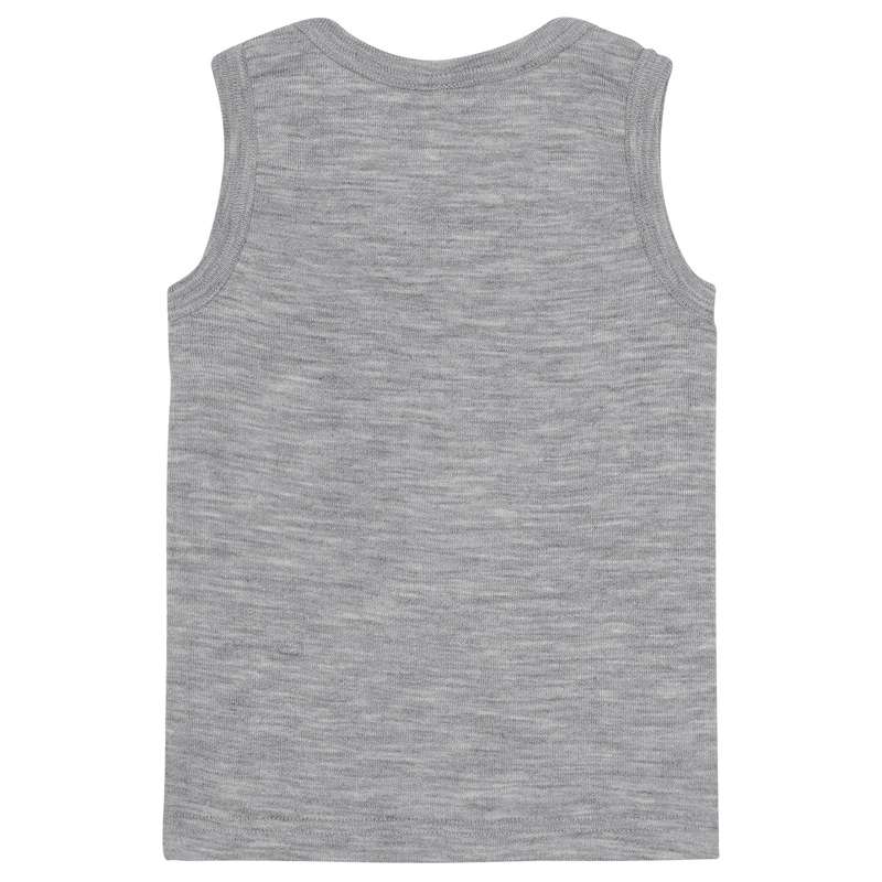 Engel Natur Undertröja u. Ärmar - Ull/Silke - Grå Melange 