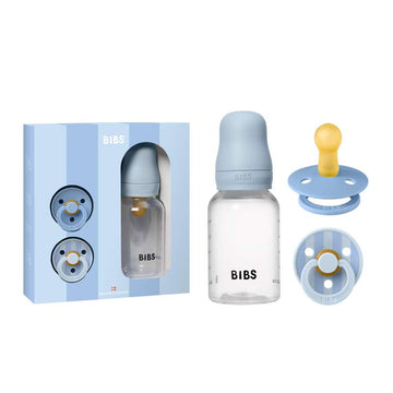 BIBS Babypresentset - Sprinkle - Babyblå 