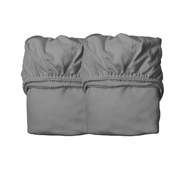 Leander Sängkläder till babysäng - 2-pack - Ekologisk - Cool Grey 