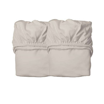 Leander Lagen 60x115 cm till babysäng - Organic - 2 pk - Cappuccino 