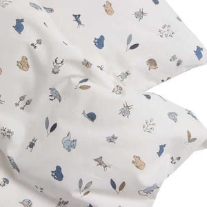 Leander Junior sängkläder 100x140 cm - Forrest - Dusty Blue