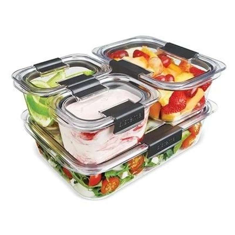 Sistema Matförvaring - Brilliance - 4-Pack - Svart 