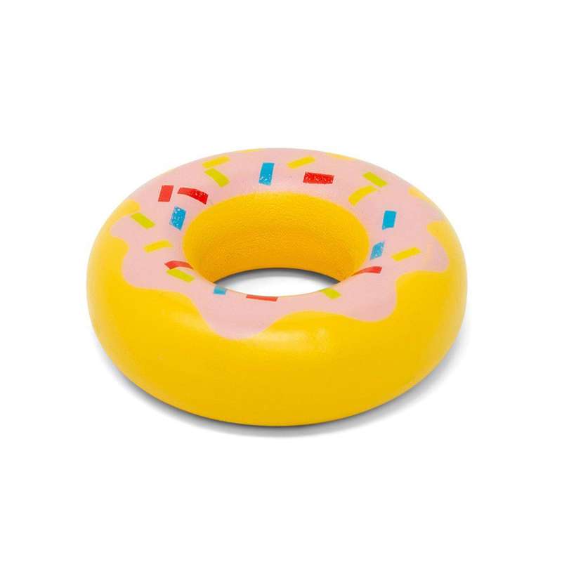MaMaMeMo Legemad i Trä - Donut m. Rosa Glasyr 