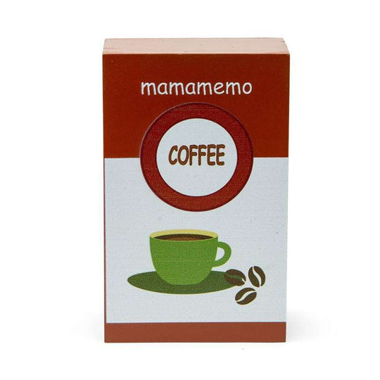 MaMaMeMo Lekmat kaffebönor paket i trä