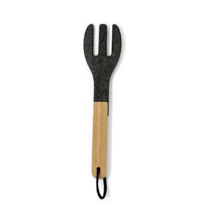 MaMaMeMo Lekmat köksredskap - palettkniv/gaffel i trä.