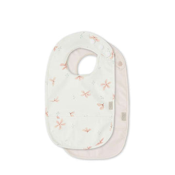 Cam Cam Copenhagen Fickfilt med ficka - 2-pack - Vindblomma Creme/Blossom Pink 