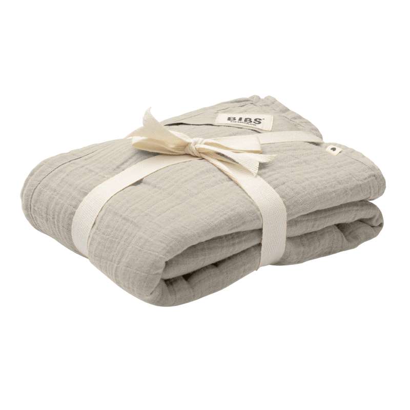 BIBS Sova - Muslin Babysäng - 120x120 cm. - Sand 