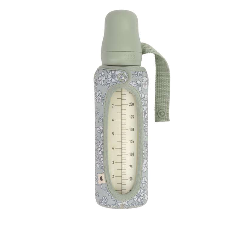 BIBS Flaska - Ärmskydd för Sutteflaska - Stor - 225 ml. - Capel/Sage 