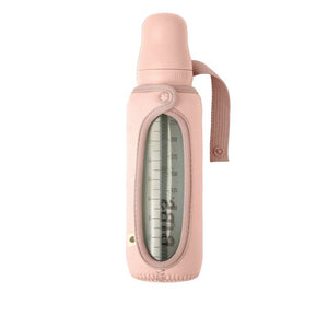 BIBS Flaska - Sleeve till Nappflaska - Stor - 225 ml. - Blush 