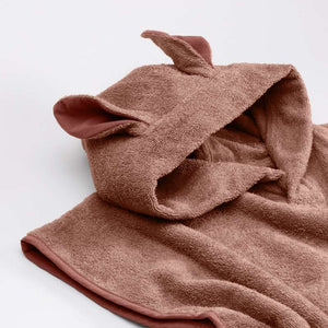 BIBS Bath Kangaroo Poncho Handduk - Woodchuck