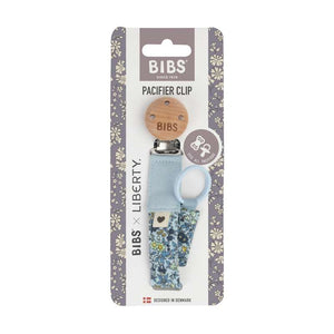 BIBS Accessories - Paci Braid Nappsnöre - Liberty - Chamomile Lawn/Baby Blue
