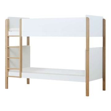 Hoppekids BLEND - 2-i-1 Våningsäng m. ECO Dream Madrass - 90x200 cm - Egeträ 