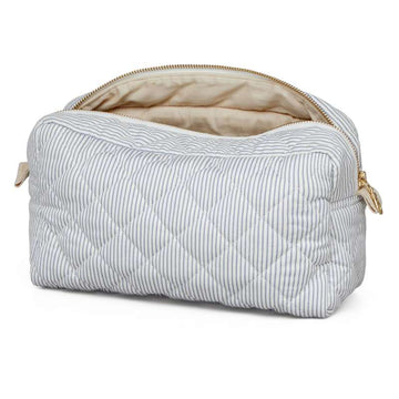 Cam Cam Copenhagen Necessär - OCS - Classic Stripes Blue/Praline 