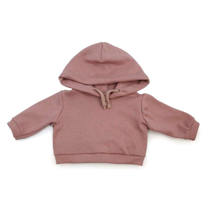 Memories by Así Docka - 43-46 cm. - Hoodie - Rosa 