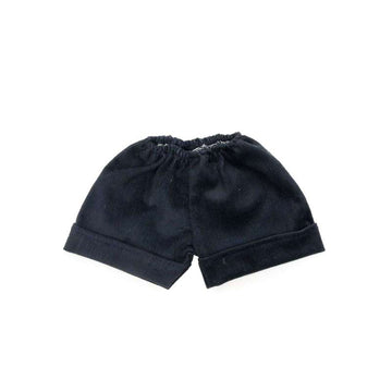 Memories by Así Docka - 43-46 cm. - Sammetsshorts - Marinblå 