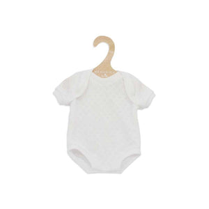Memories by Así Docka - 43-46 cm. - Kortsleeve Body - Vit 