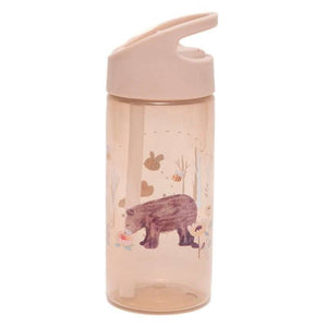 Petit Monkey Drickflaska med sugrörsfunktion - Humming Bear - Linen