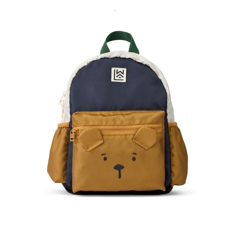 Liewood Andreas Ryggsäck - Björn - Classic Navy Multi Mix 