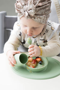 EZPZ First Foods Set - Matstart för Baby - Grön