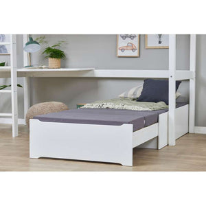 Hoppekids ECO Dream MEGA-säng 90x200cm med loungemodul och bordsplatta - Vit