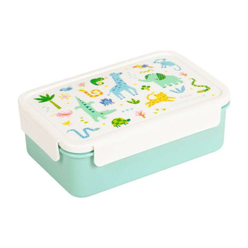 A Little Lovely Company Fackindelad Bento-matlåda - Jungle 