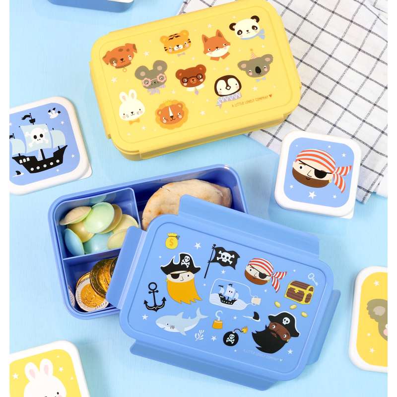 A Little Lovely Company Rumindelad Bento Matlåda - Pirates 