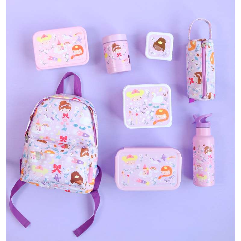 A Little Lovely Company Rumsindelad Bento-matlåda - Princesses 