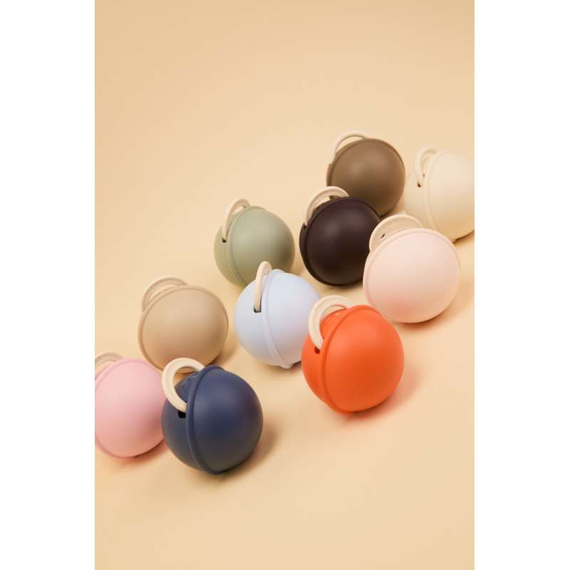 BIBS Accessories - Pacifier Case Mini - Sutteboks til 1 Sut - Plum