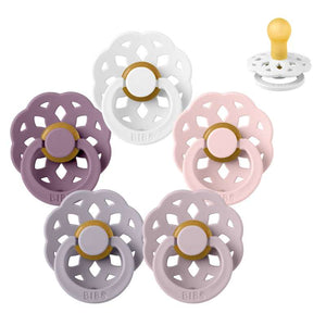 BIBS Rund Boheme Napp - bundle - 5 st. - strl. 1 - Underbara syren 