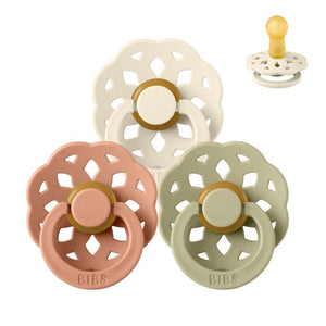 BIBS Rund Boheme Napp - bundle - 3 st. - strl. 2 - Mjuk höst 