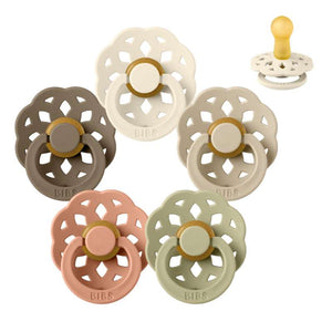 BIBS Rund Boheme Napp - bundle - 5 st. - strl. 2 - Mjuk höst 