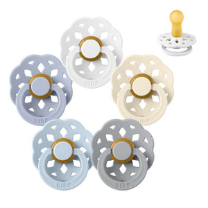 BIBS Rund Boheme Napp - bundle - 5 st. - strl. 2 - Mjuk och Klar 