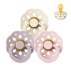 BIBS Rund Boheme Napp - bundle - 3 st. - strl. 1 - Mjuk och mild 