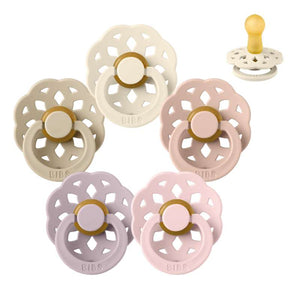 BIBS Rund Boheme Napp - bundle - 5 st. - strl. 2 - Mjuk och Skonsam 