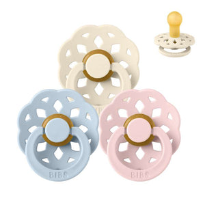 BIBS Rund Boheme Napp - bundle - 3 st. - strl. 1 - Babyshower-kollektionen 