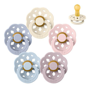 BIBS Rund Boheme Napp - bundle - 5 st. - strl. 2 - Babyshower-kollektionen 