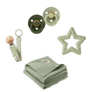 BIBS Paket - No3 - Salvia/Jägaregrön 