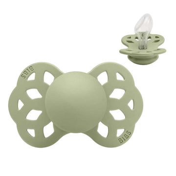 BIBS Anatomisk Infinity Sut - strl. 2 - Silikon - Salvia 