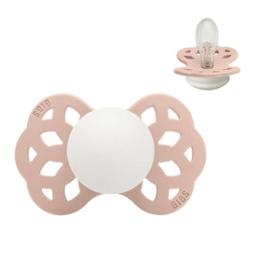 BIBS Symmetrisk Infinity Sut - strl. 2 - Silikon - GLOW - Blush 