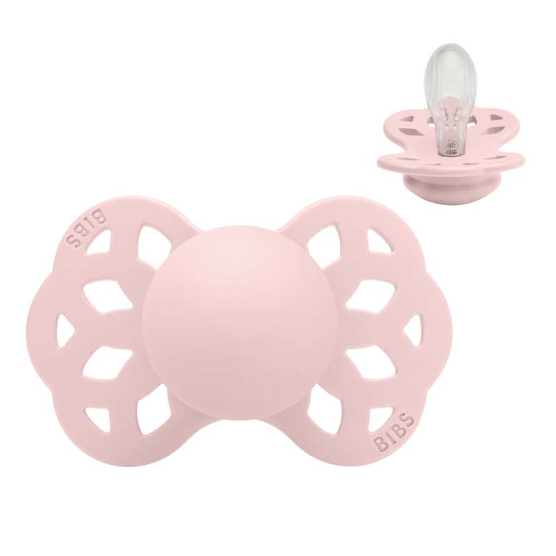 BIBS Symmetrisk Infinity Sut - strl. 2 - Silikon - Blossom 