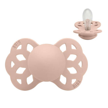 BIBS Symmetrisk Infinity Sut - strl. 2 - Silikon - Blush 