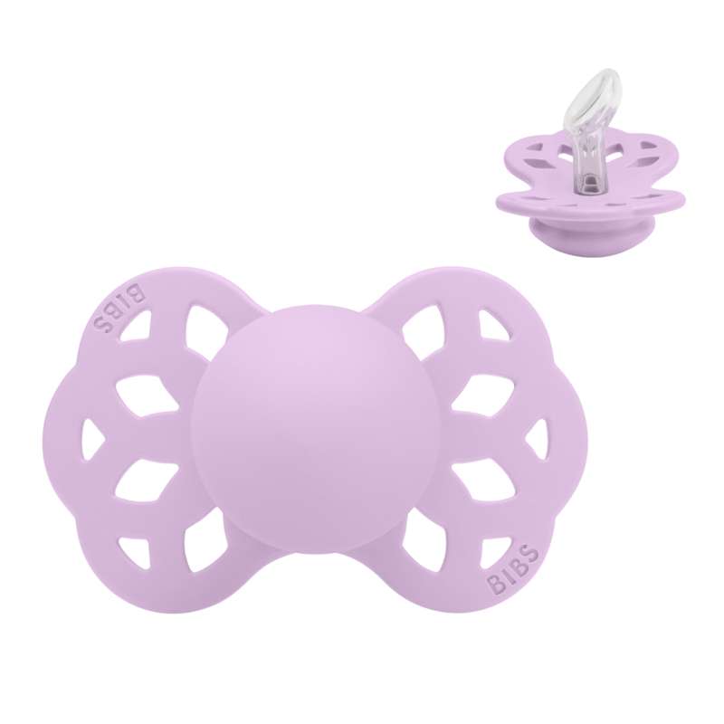BIBS Anatomisk Infinity Sut - strl. 1 - Silikon - Lila Himmel 