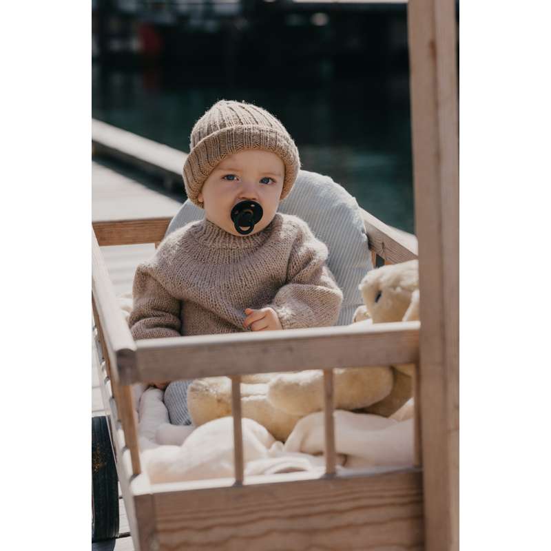 Bibs Rund Colour Napp - bundle - 5 st. - strl. 1 - 50 nyanser av kaffe 